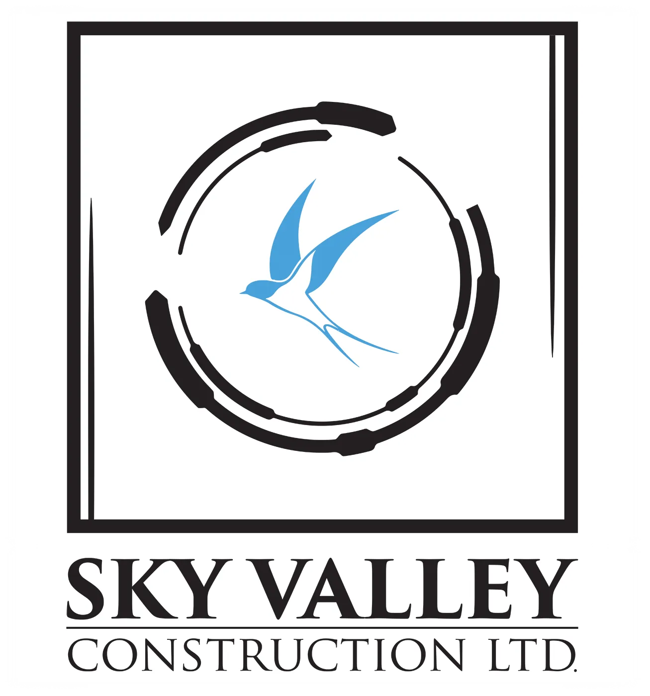 Sky Valley Construction Logo